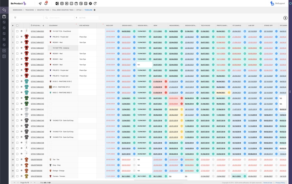 Calendar & Tracking