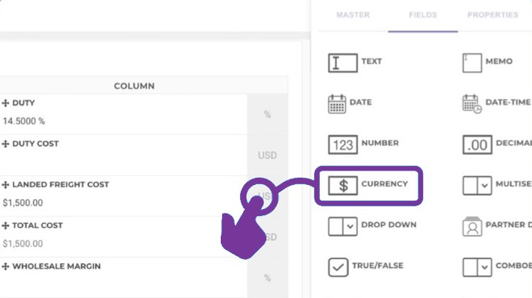 plm software no code app builder